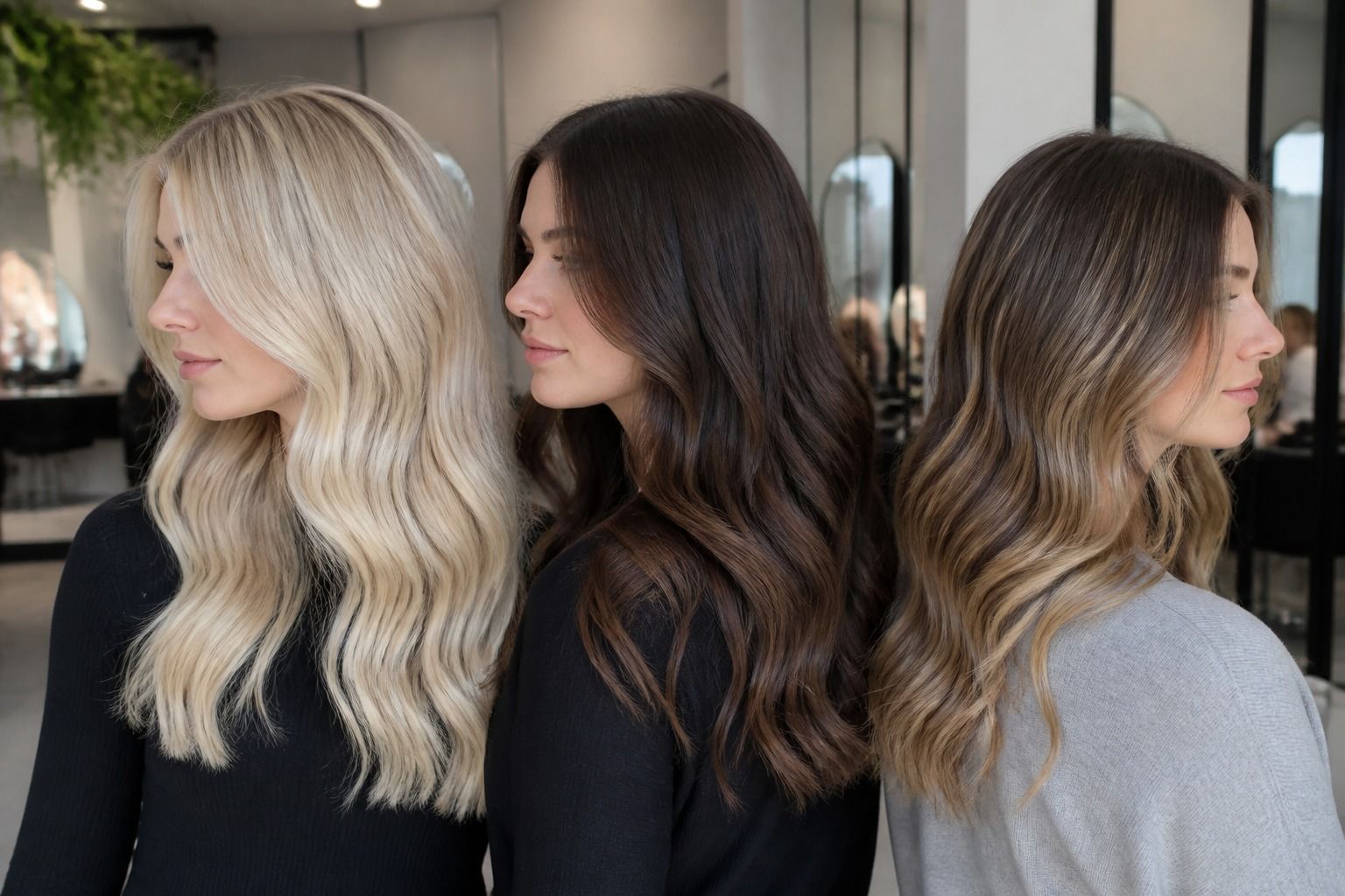 Cool Summer Hair Colors: Blonde, Brunette, and Low-Contrast Ideas
